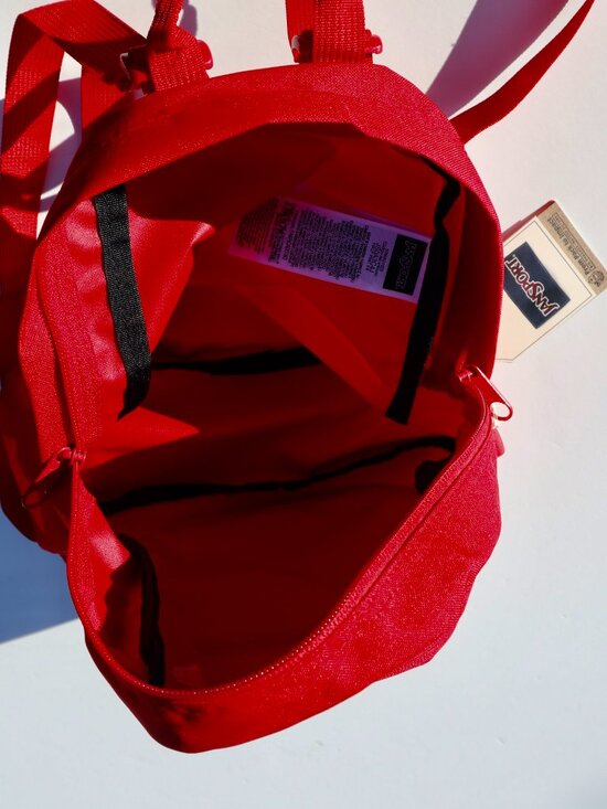 JanSport Half Pint Miniature Bag - Red Party Hearts main image 5